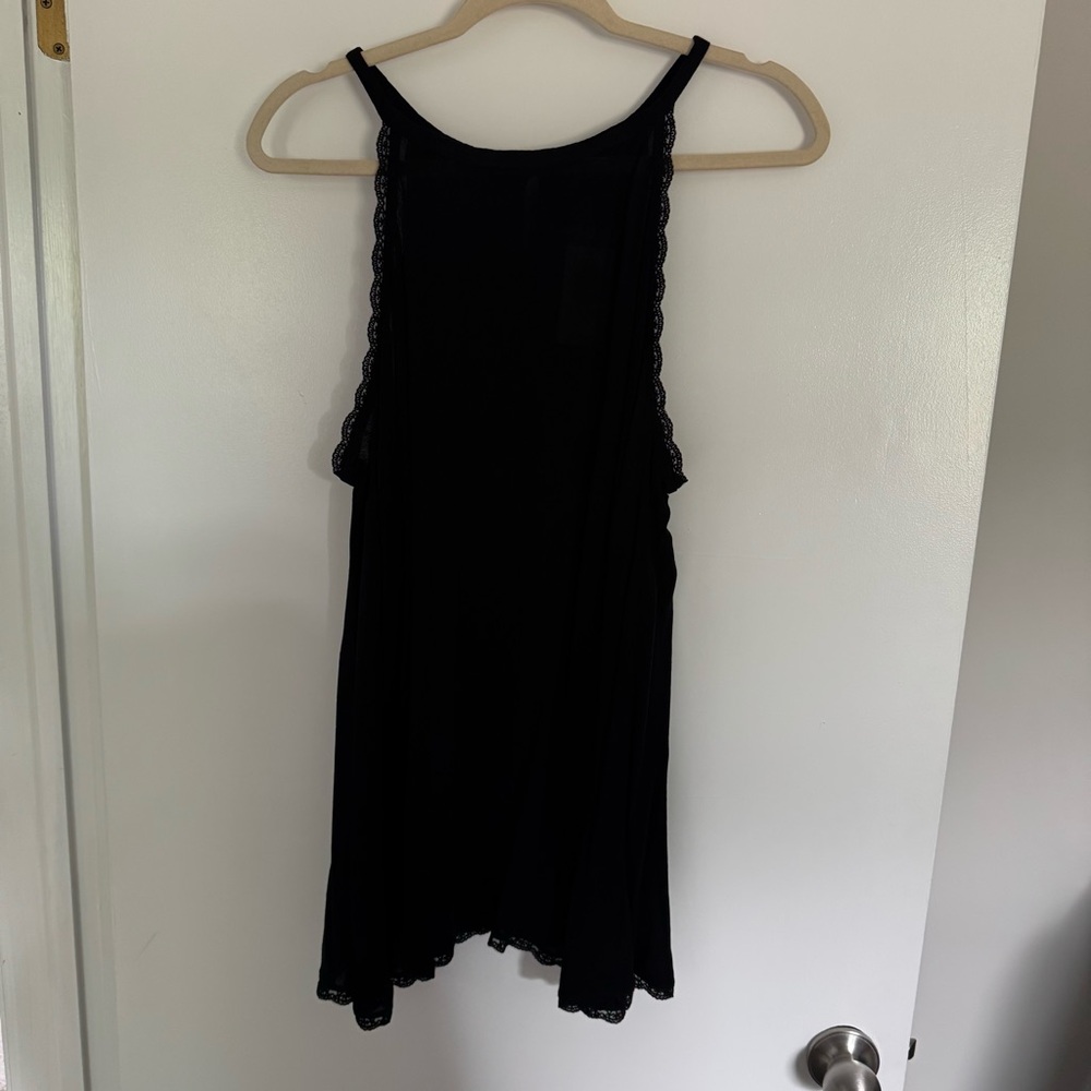 NEW! Torrid Black Lace Trim Tank Top size 2X